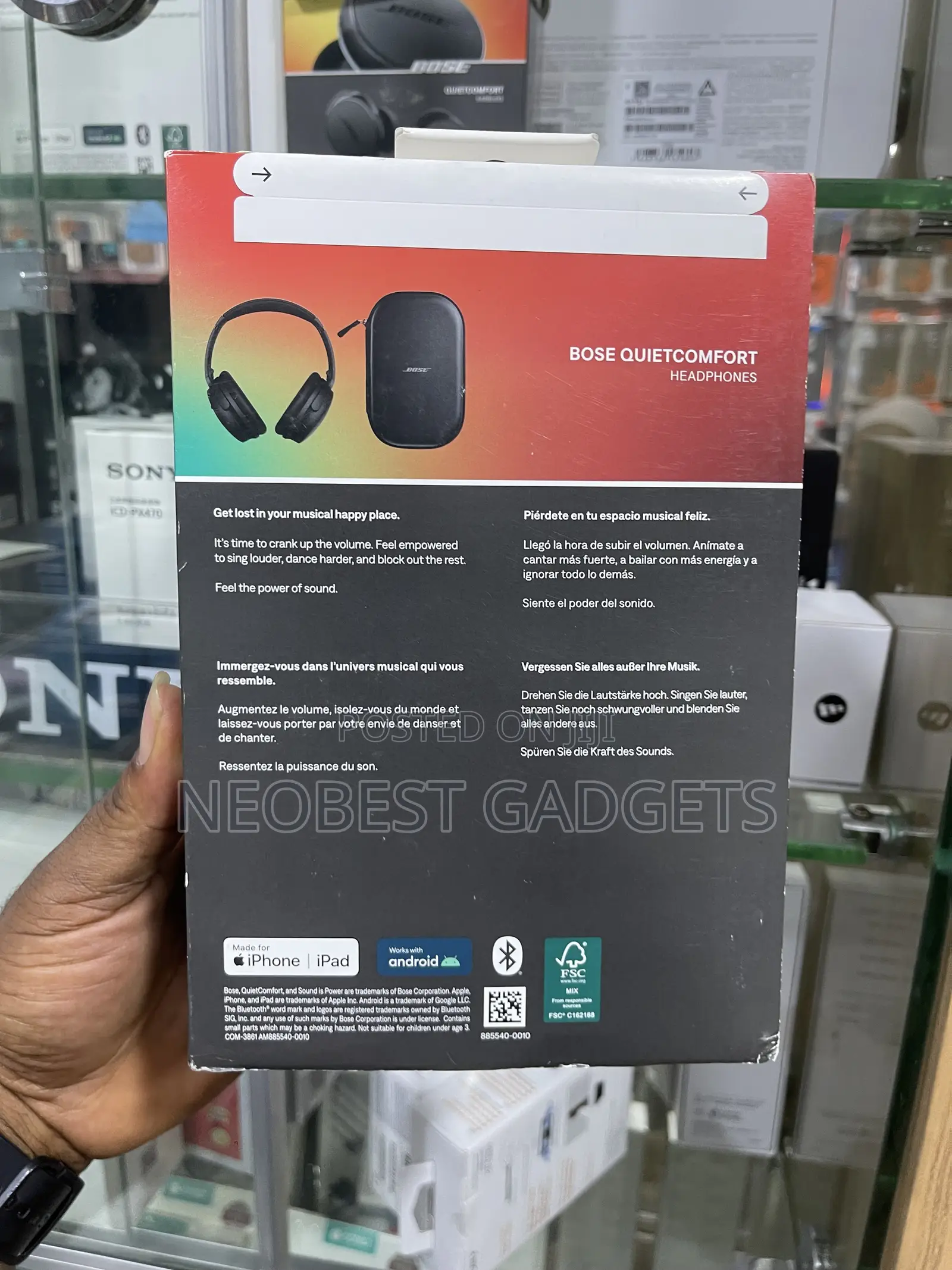 Bose Quietcomfort Headphones