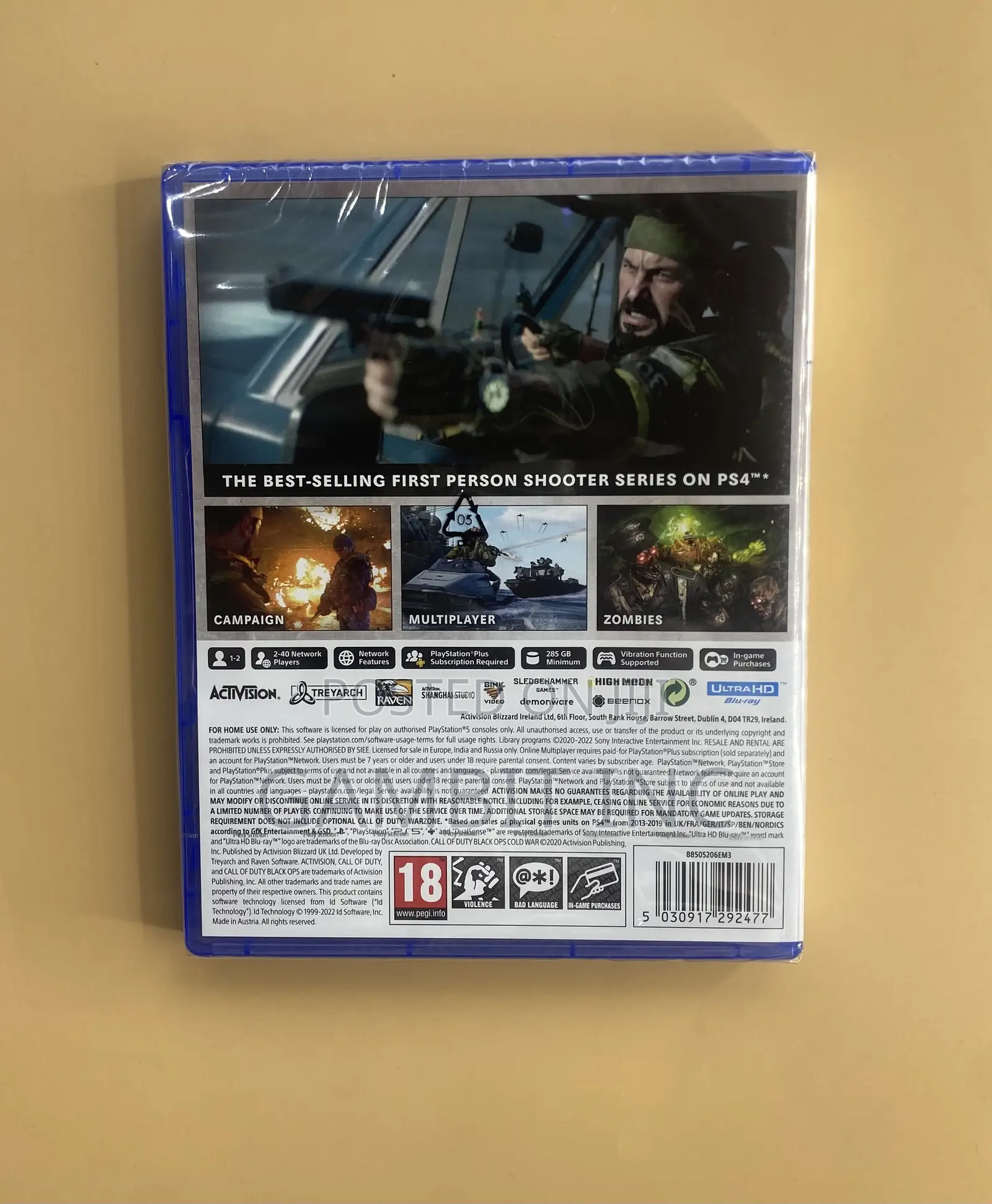 Ps5 Call of Duty Cold War