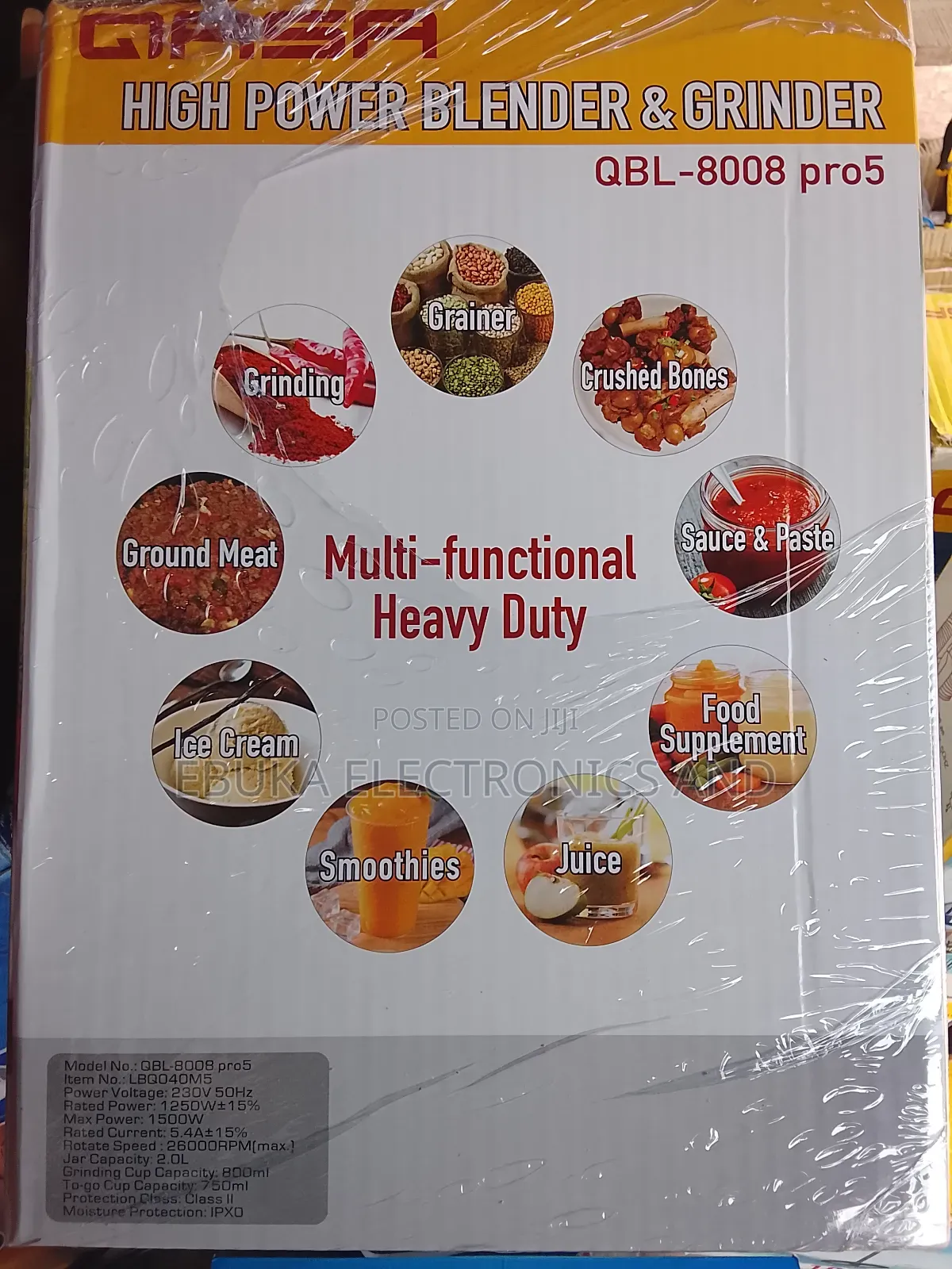 High Quality Power Gasa Blender and Grinder Is Available Now Pro 5