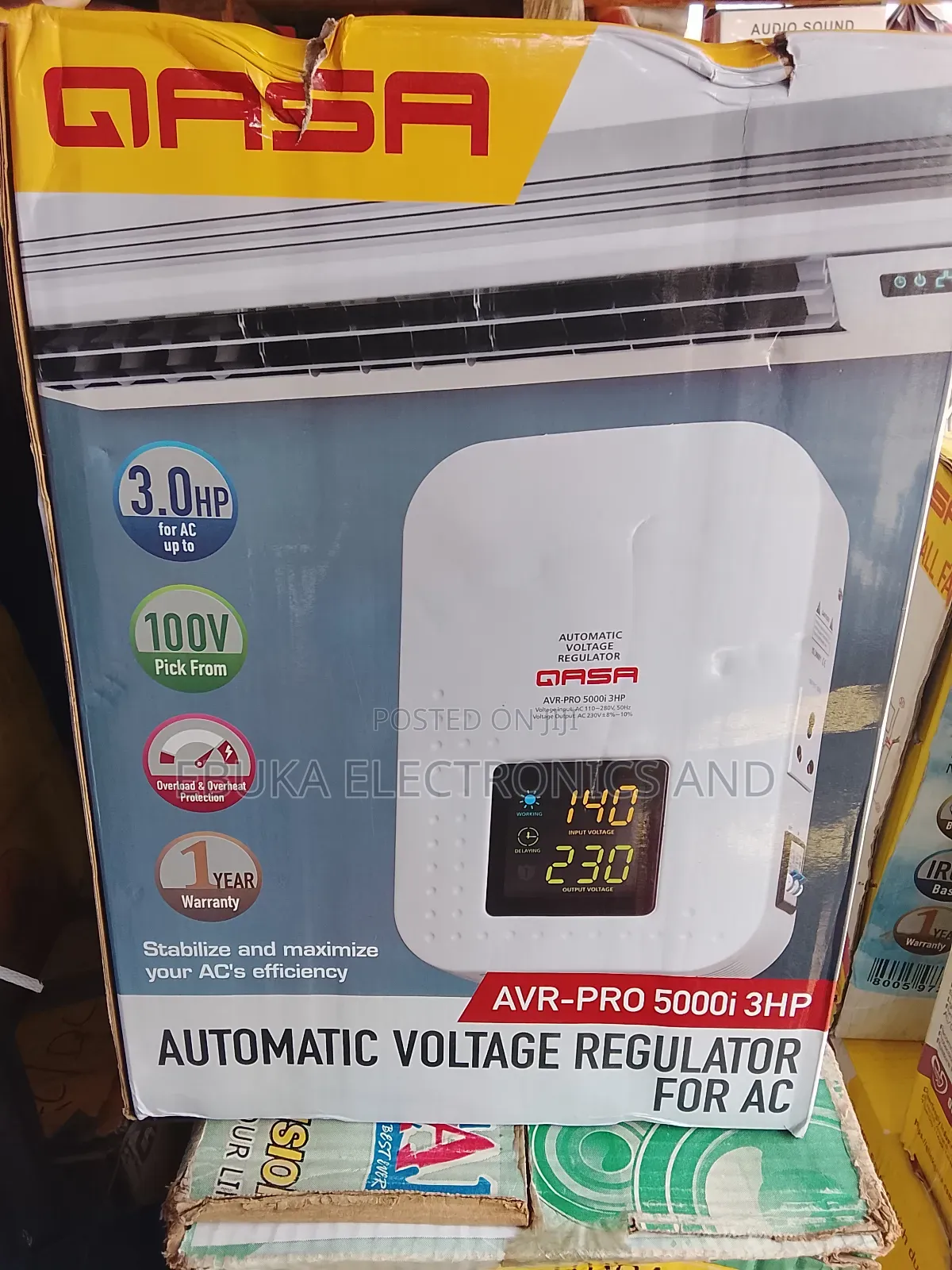 Gasa Automatic Voltage Regulator Stabilizer Is Availablfor Ac Pro 5000