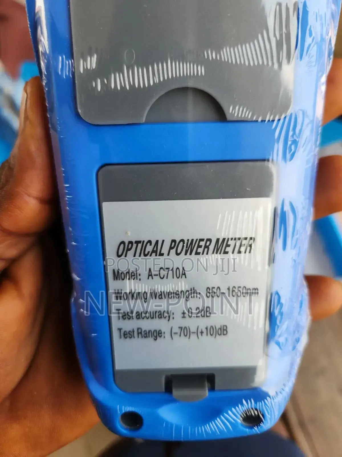 Ftth Optical Power Meter – Fiber Optic Test Meter (850nm–1650nm)