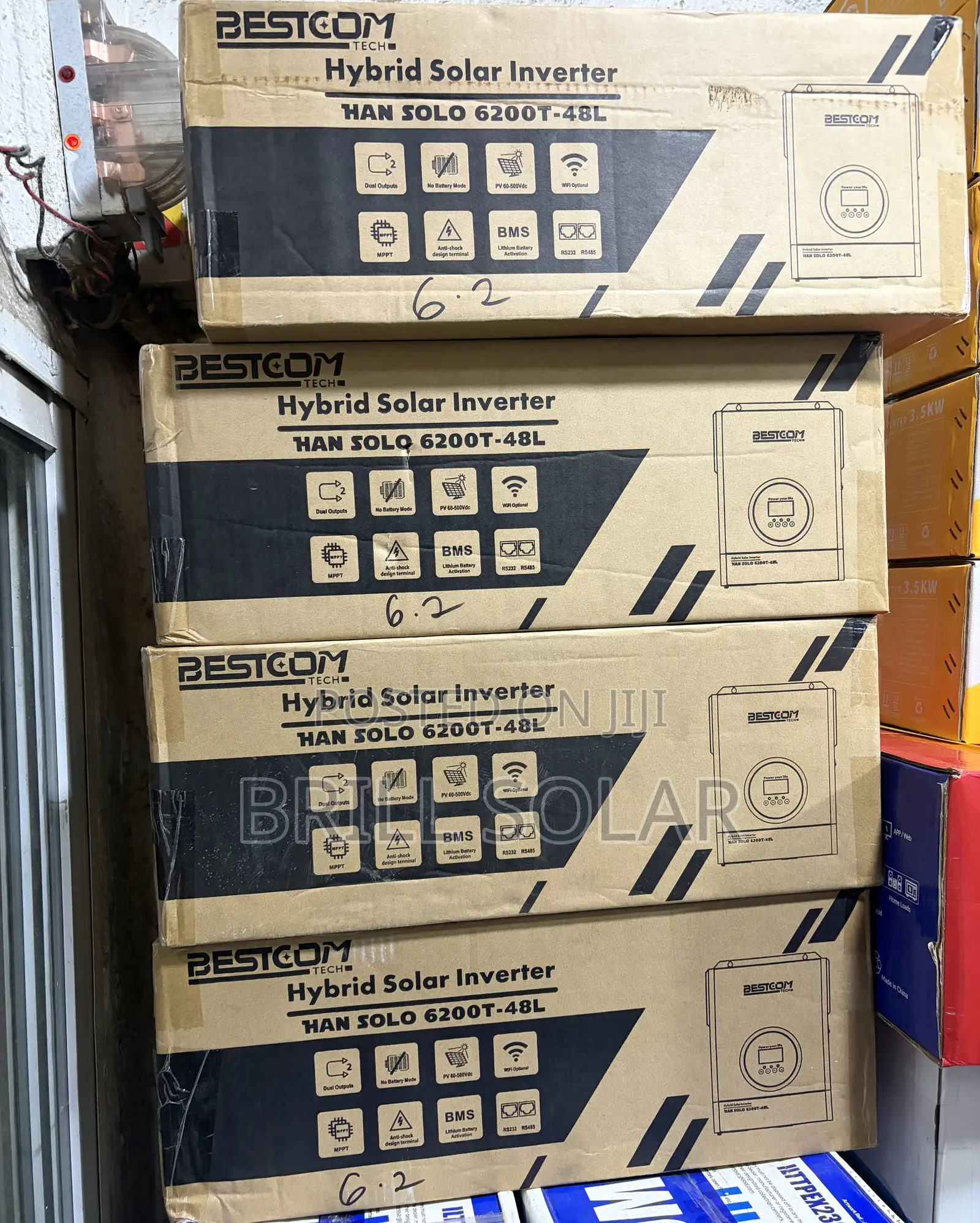 6.2kva-48v Bestcom Pure Sine Wave Hybrid Inverter