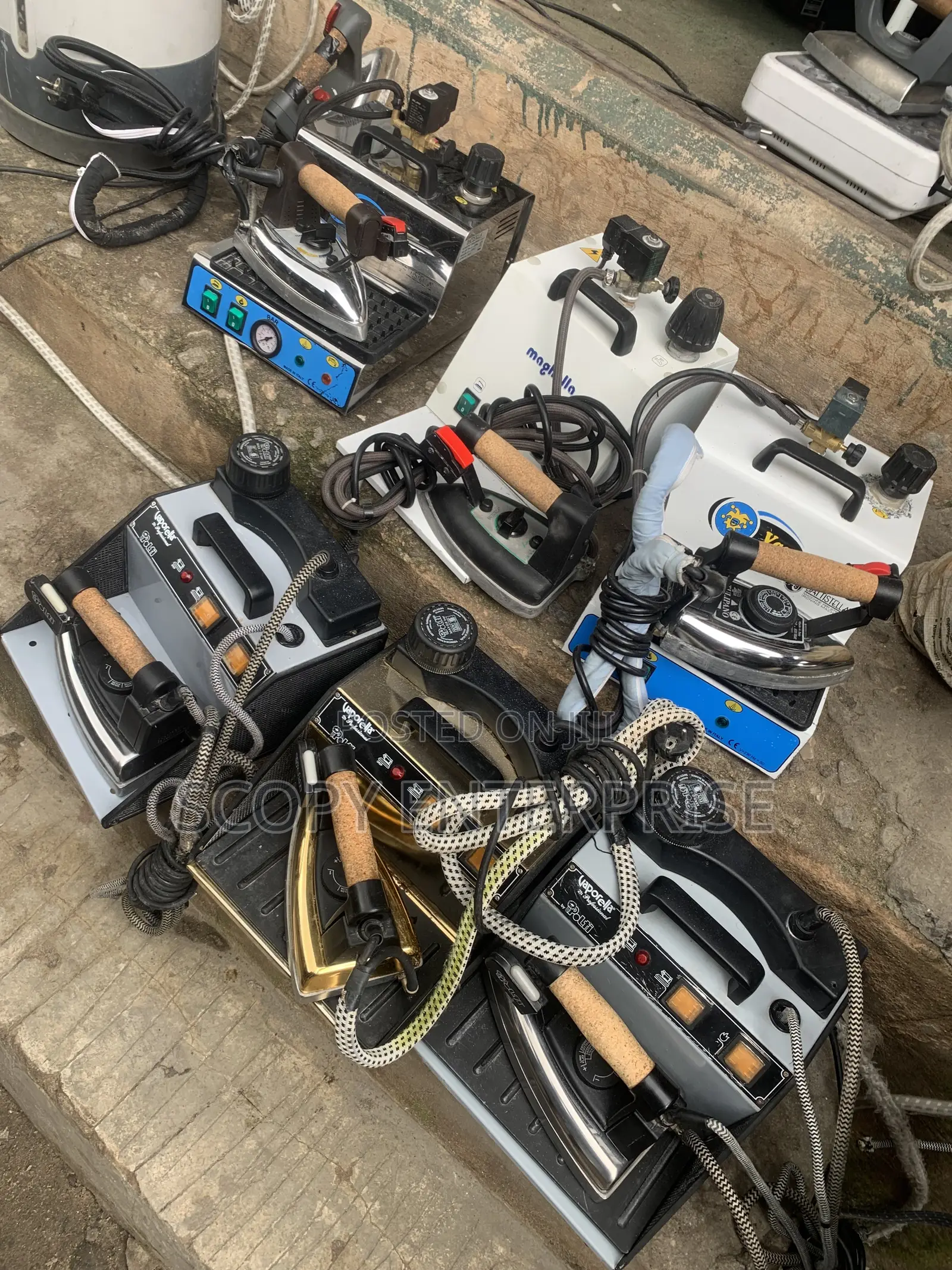 Vaporella Industrial Steam Irons