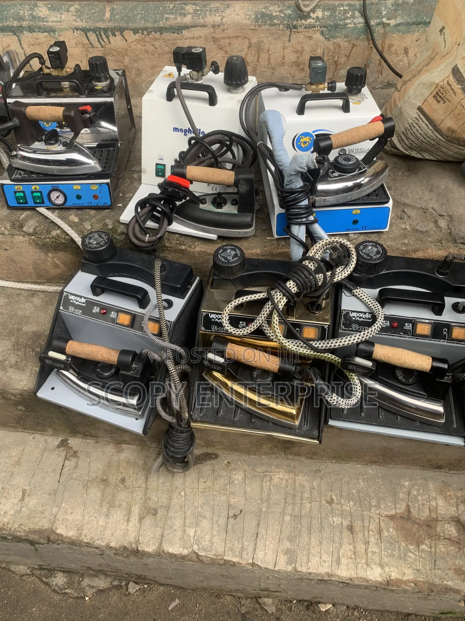 Vaporella Industrial Steam Irons