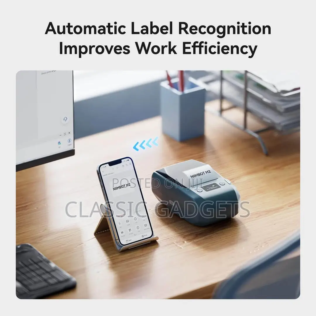 Niimbot M2 Thermal Transfer Label Maker For Office, Small Business