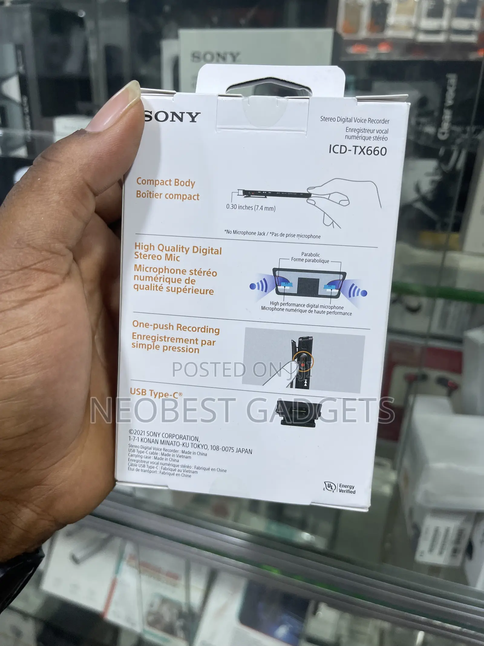 Sony Stereo Digital Voice Recorder