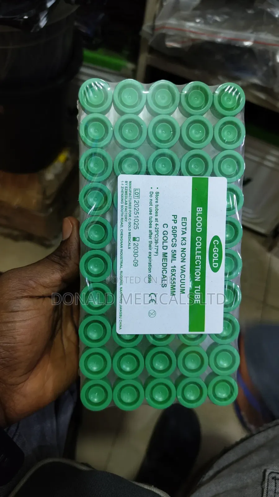Edta - Lithium Heparin - Plain - Glucose - Vacuum Non-Vaccum Tubes