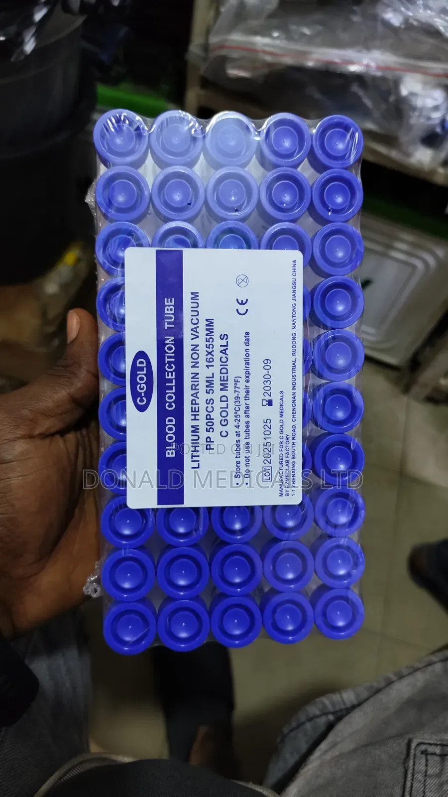 Edta - Lithium Heparin - Plain - Glucose - Vacuum Non-Vaccum Tubes
