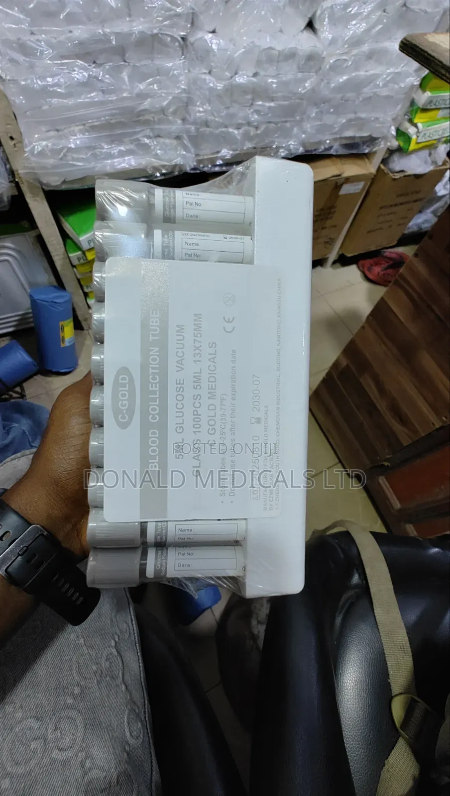 Edta - Lithium Heparin - Plain - Glucose - Vacuum Non-Vaccum Tubes