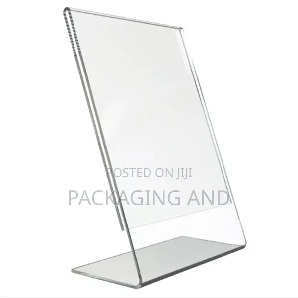 A4 Acrylic Table Sign for Office Desk Menu Display Use Professional