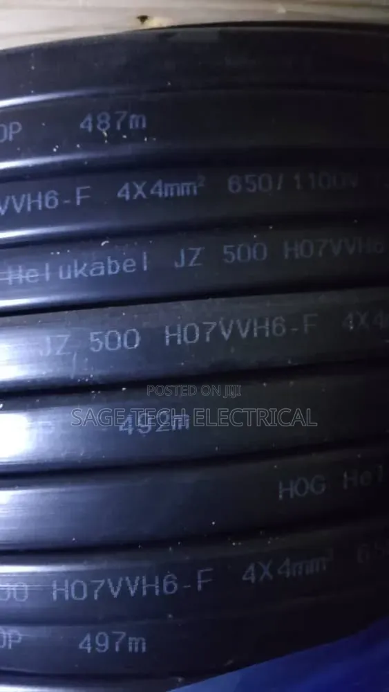 4mm 4core Flexible Flat Cable