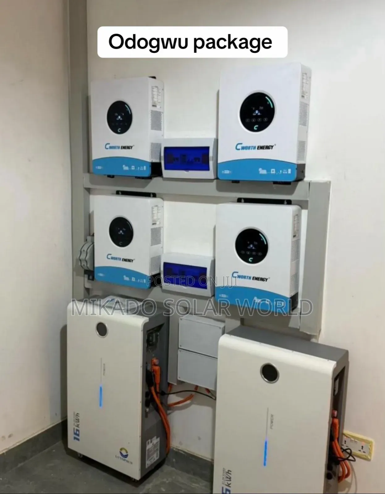 Lvtopsun G4 16kwh Lithium Battery (10 Years Warranty)