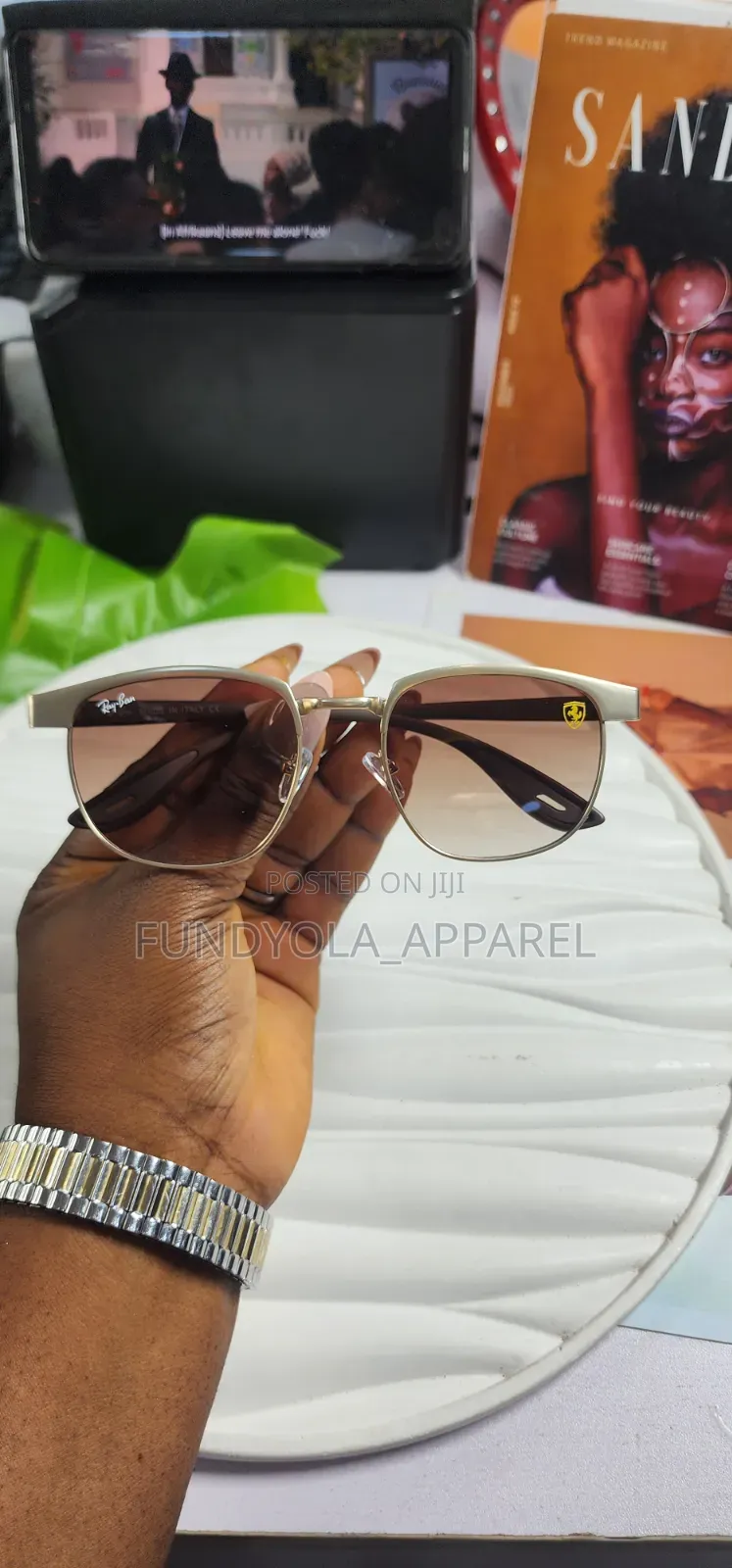 Tinted Rayban Sunglasses