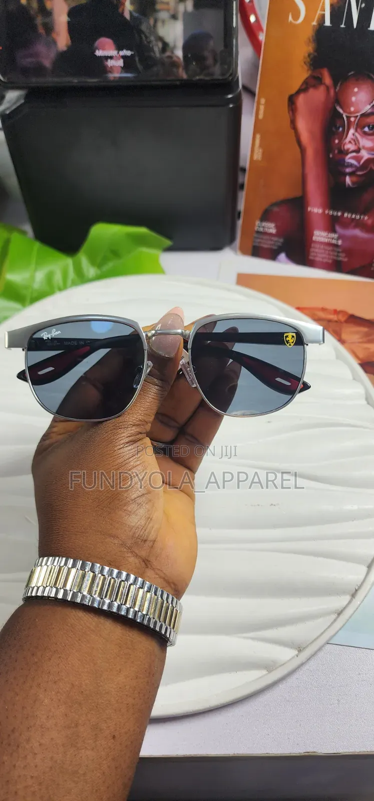 Tinted Rayban Sunglasses