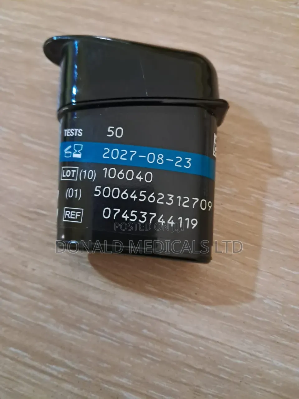 Accu Chek Machine - Strip - Guide
