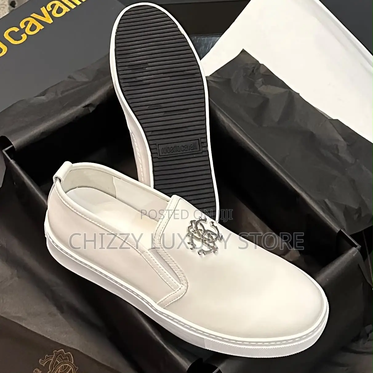 Roberto Cavalli Quality Luxury Men Sneakers