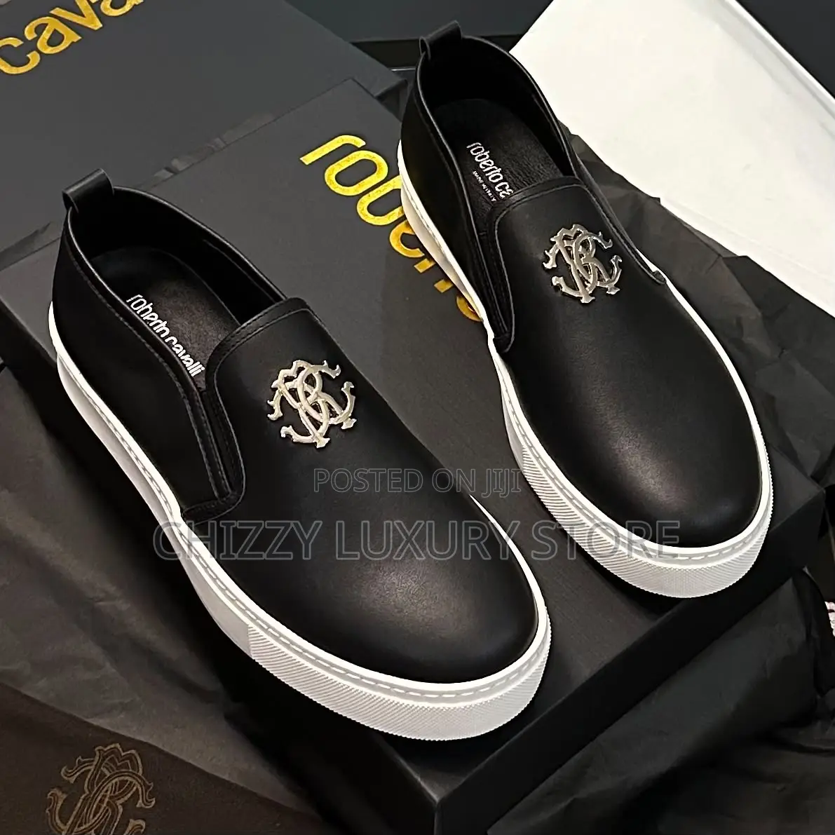 Roberto Cavalli Quality Luxury Men Sneakers