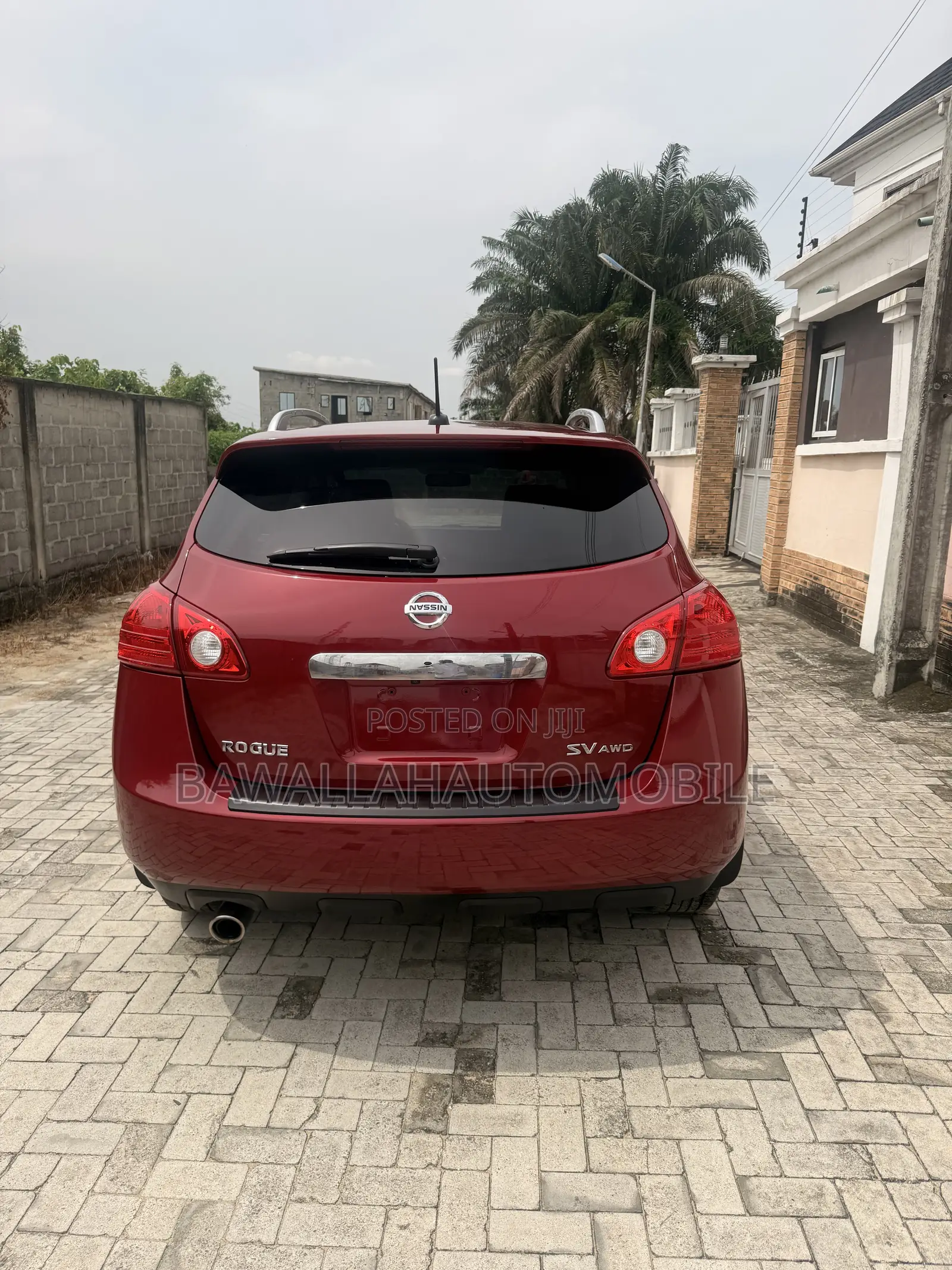 Nissan Rogue SV 2011 Red