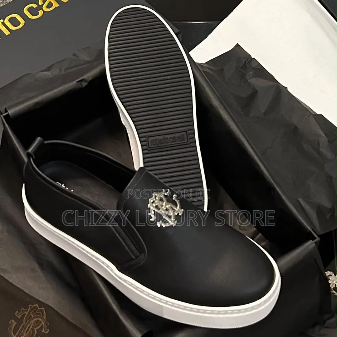 Roberto Cavalli Quality Luxury Men Sneakers