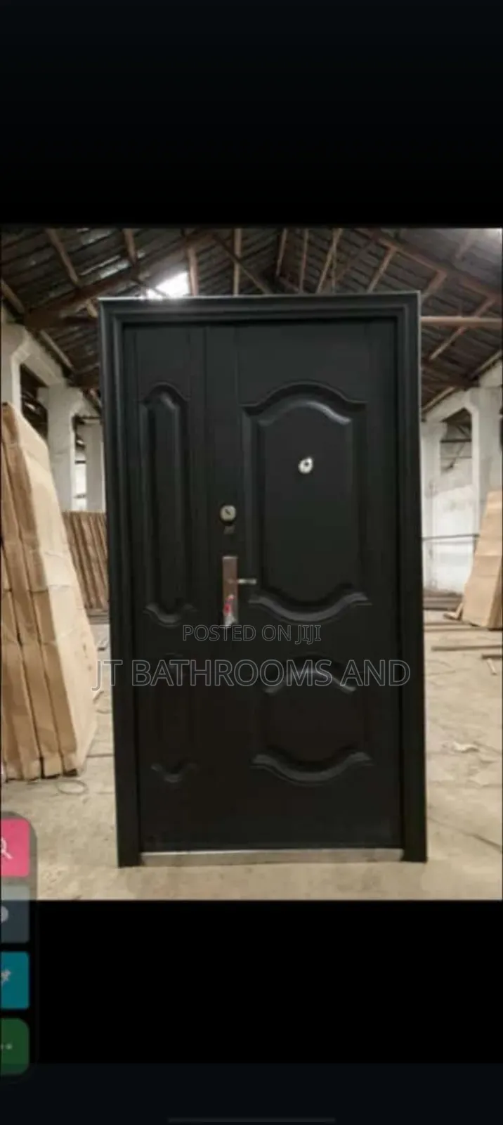 Israeli-american Steel Decorative Security Door