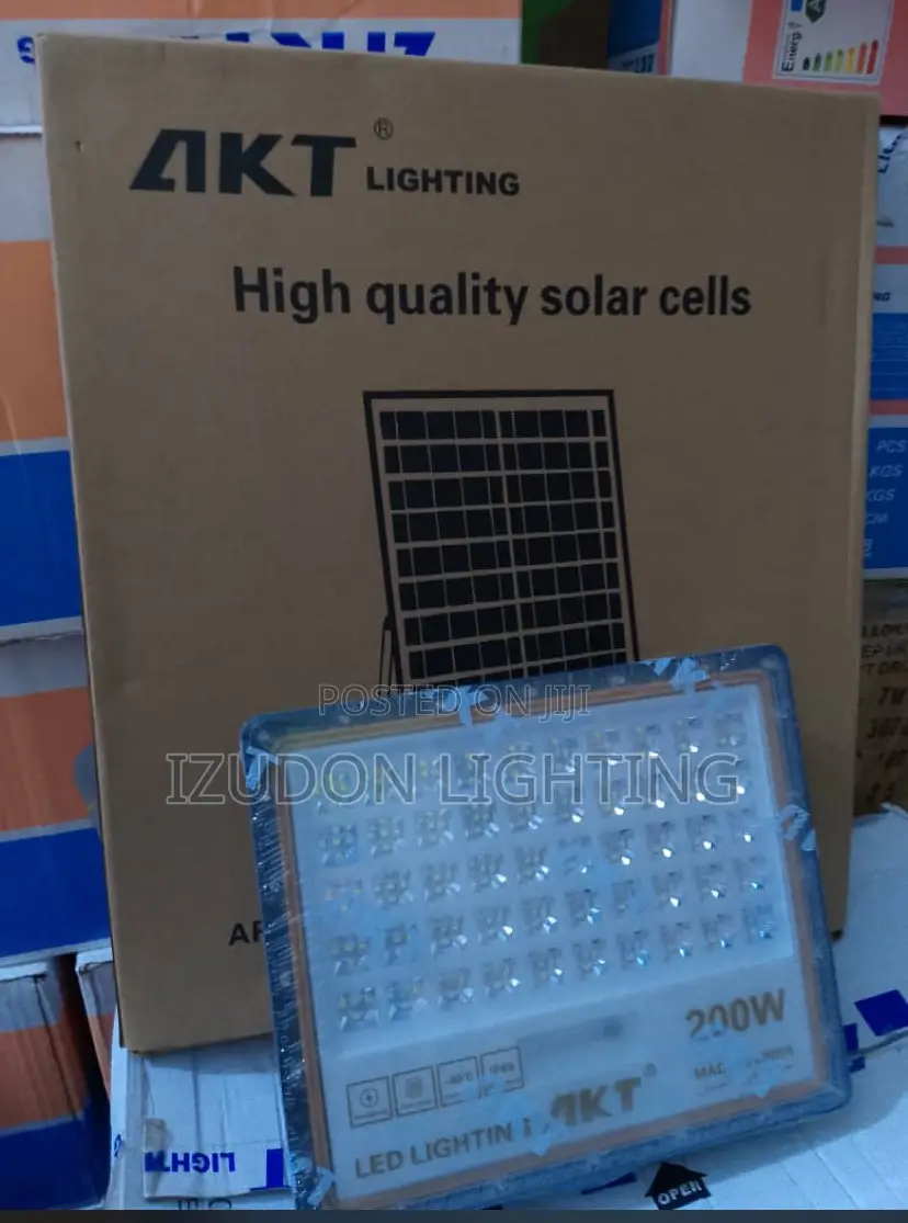 High Quality Akt 200w Solar Flood Light
