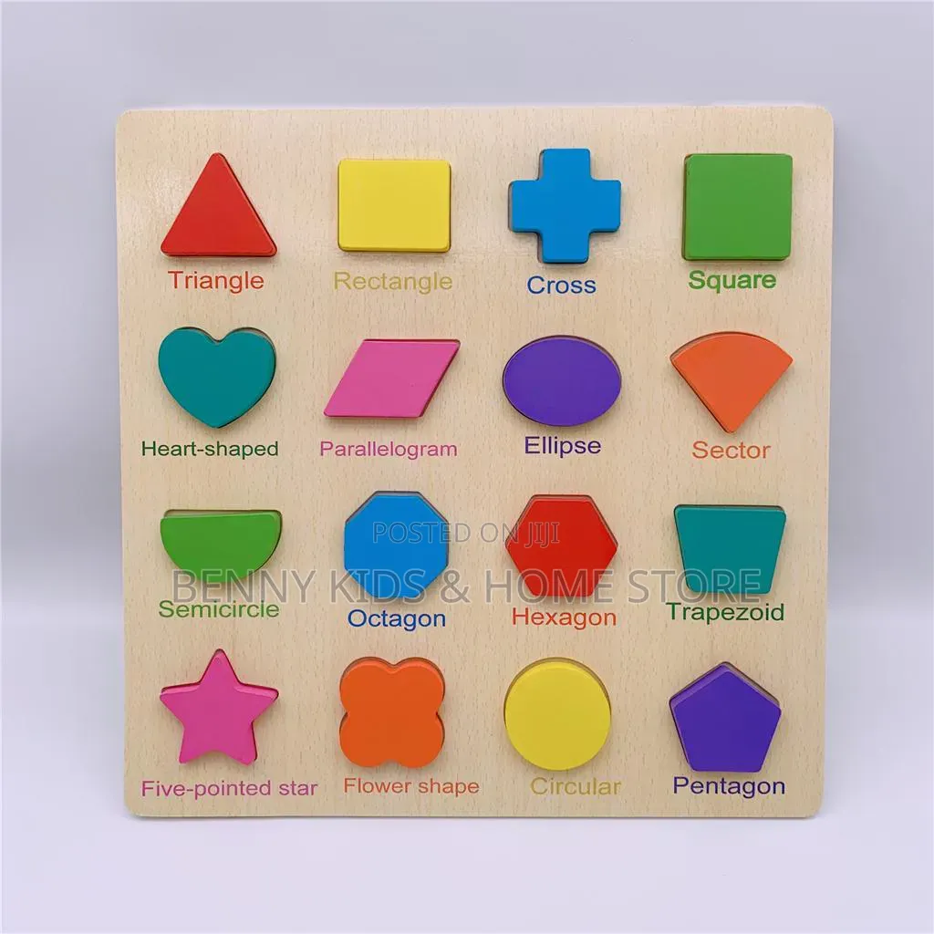 Wooden Colour Shapes