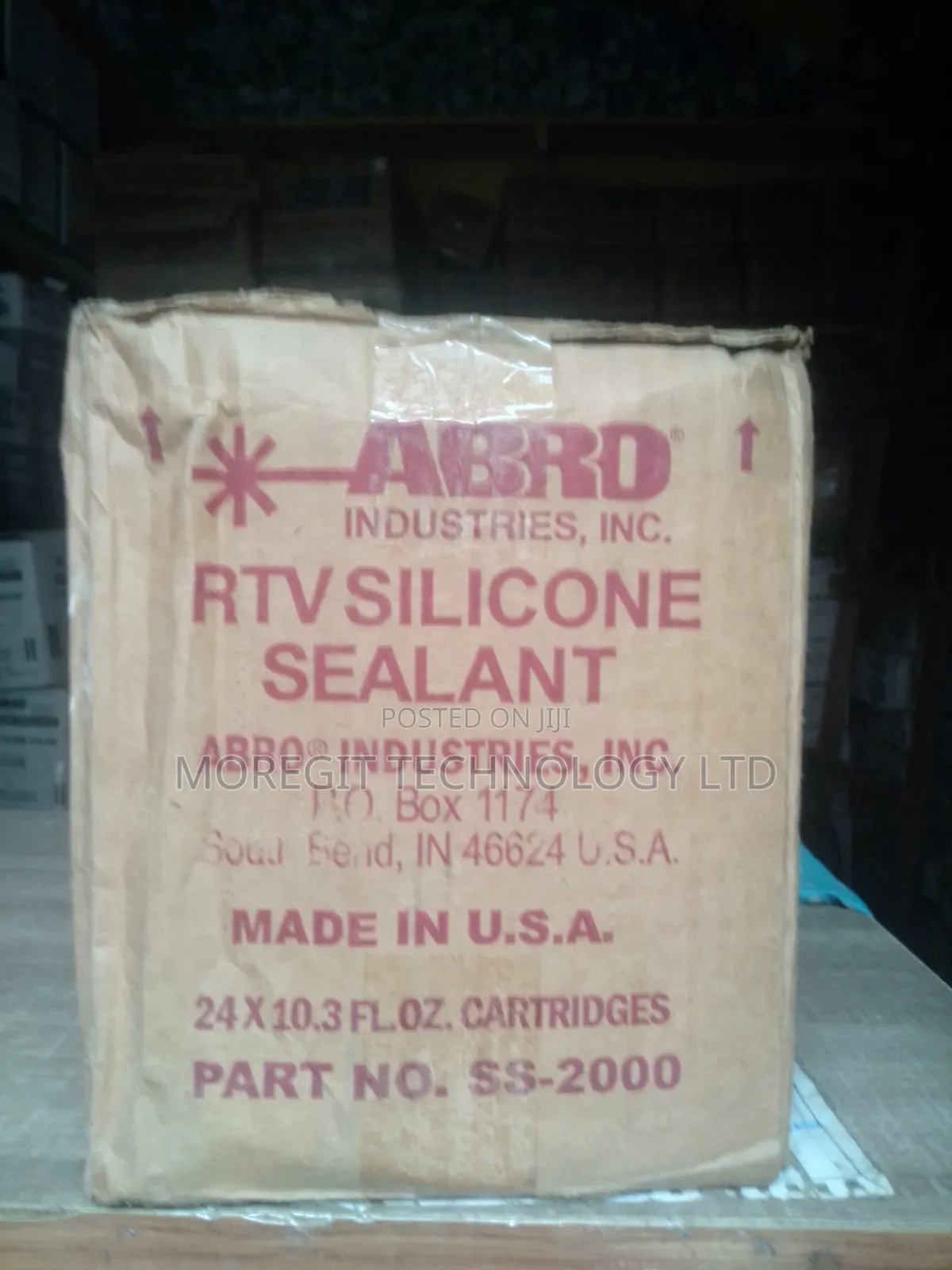 Abro 2000 Silicone Sealant - Clear