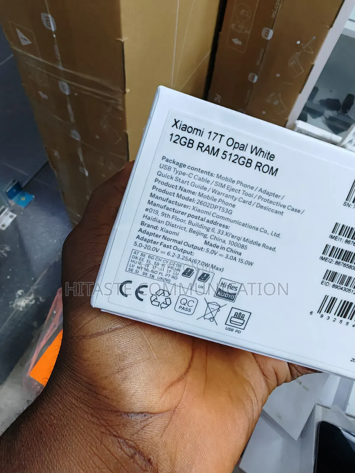 New Xiaomi 17T 512 GB White