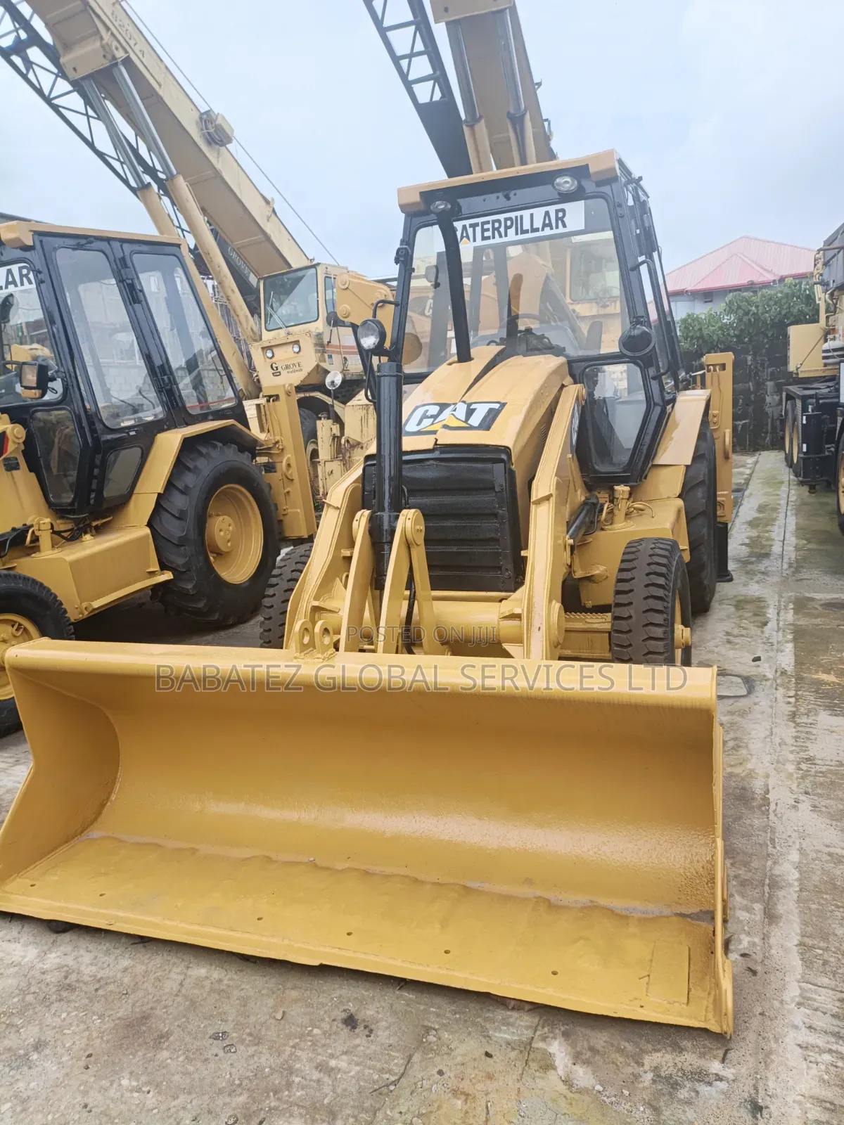 Cat Backhoe