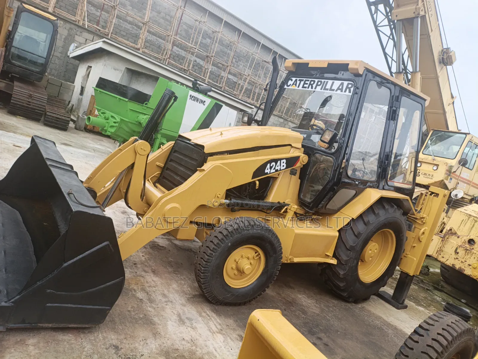 Cat Backhoe