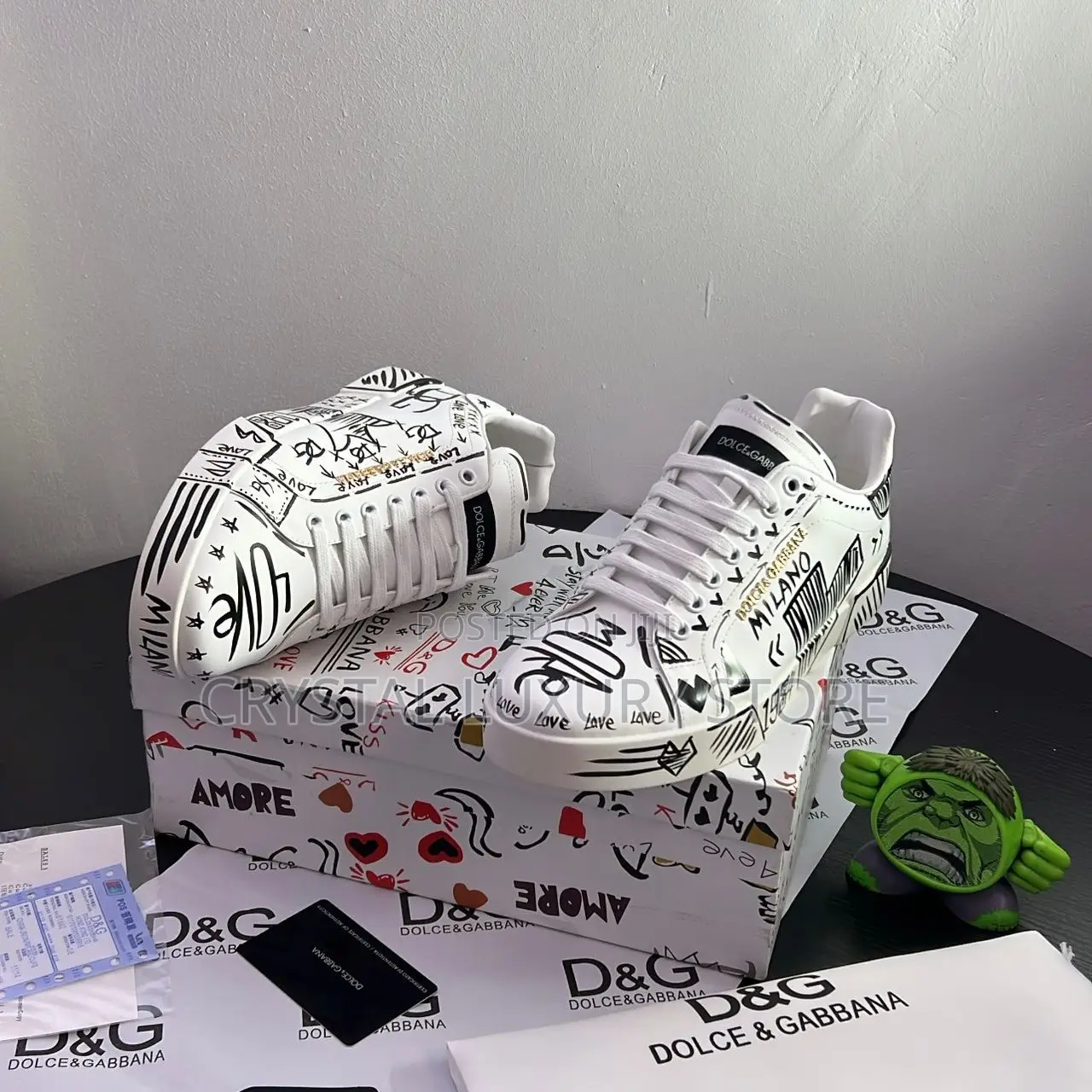Docle Gabbana Quality Luxury Men Sneakers