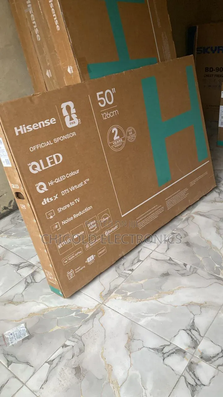 Original Hisense Tv Qled 50 Inches Smart Tv