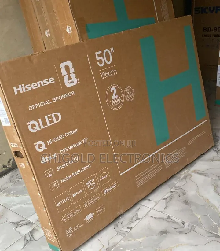 Original Hisense Tv Qled 50 Inches Smart Tv
