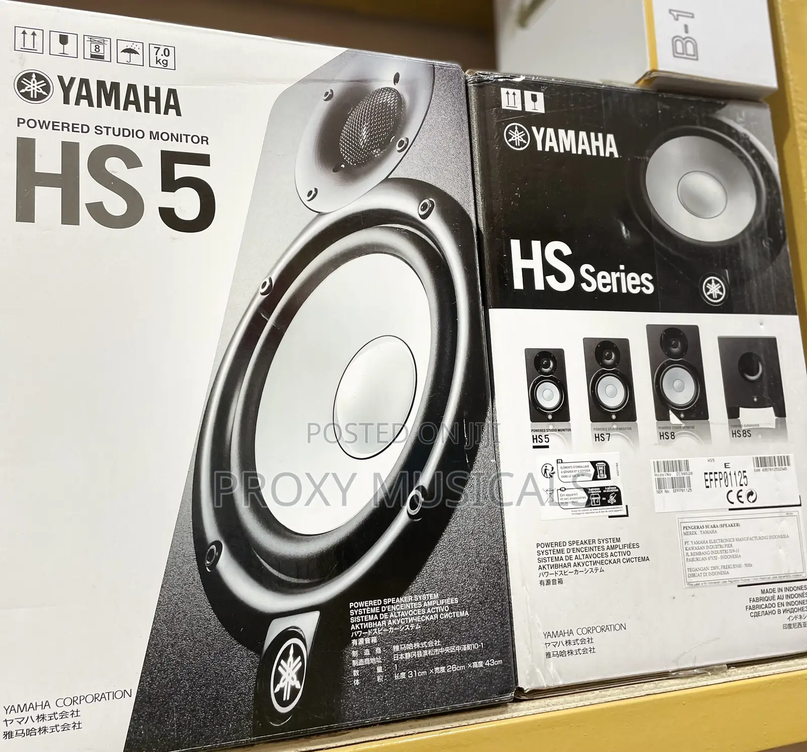 Yamaha Hs5 5-Inch Powered Studio Monitor