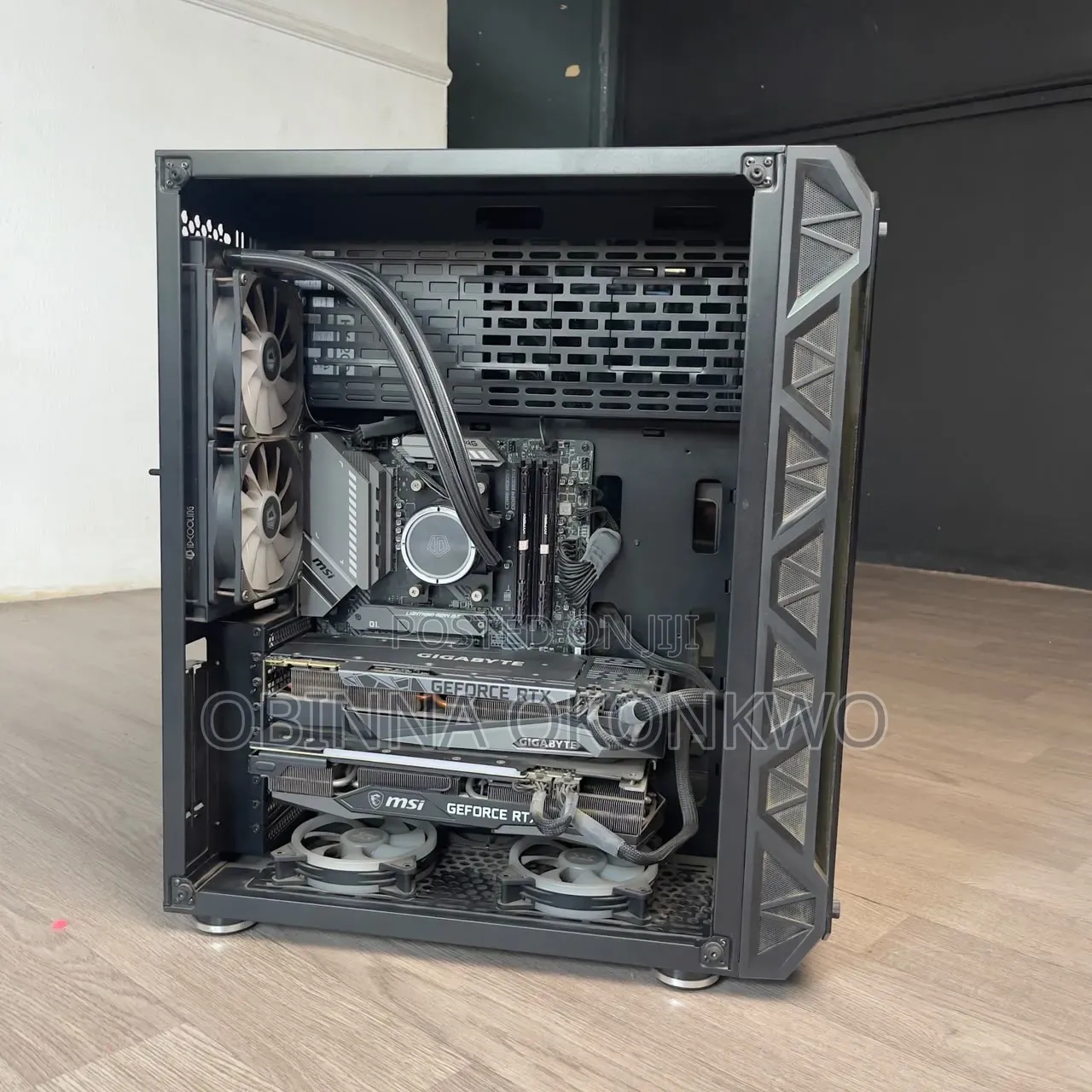 Desktop Computer MSI Vortex G65VR 7RD 32GB AMD Ryzen 9 SSHD+SSD 1T