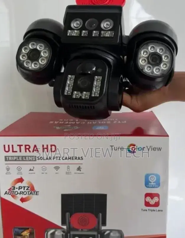 4lens 4g Solar CCTV Camera – Wireless Outdoor PTZ Security