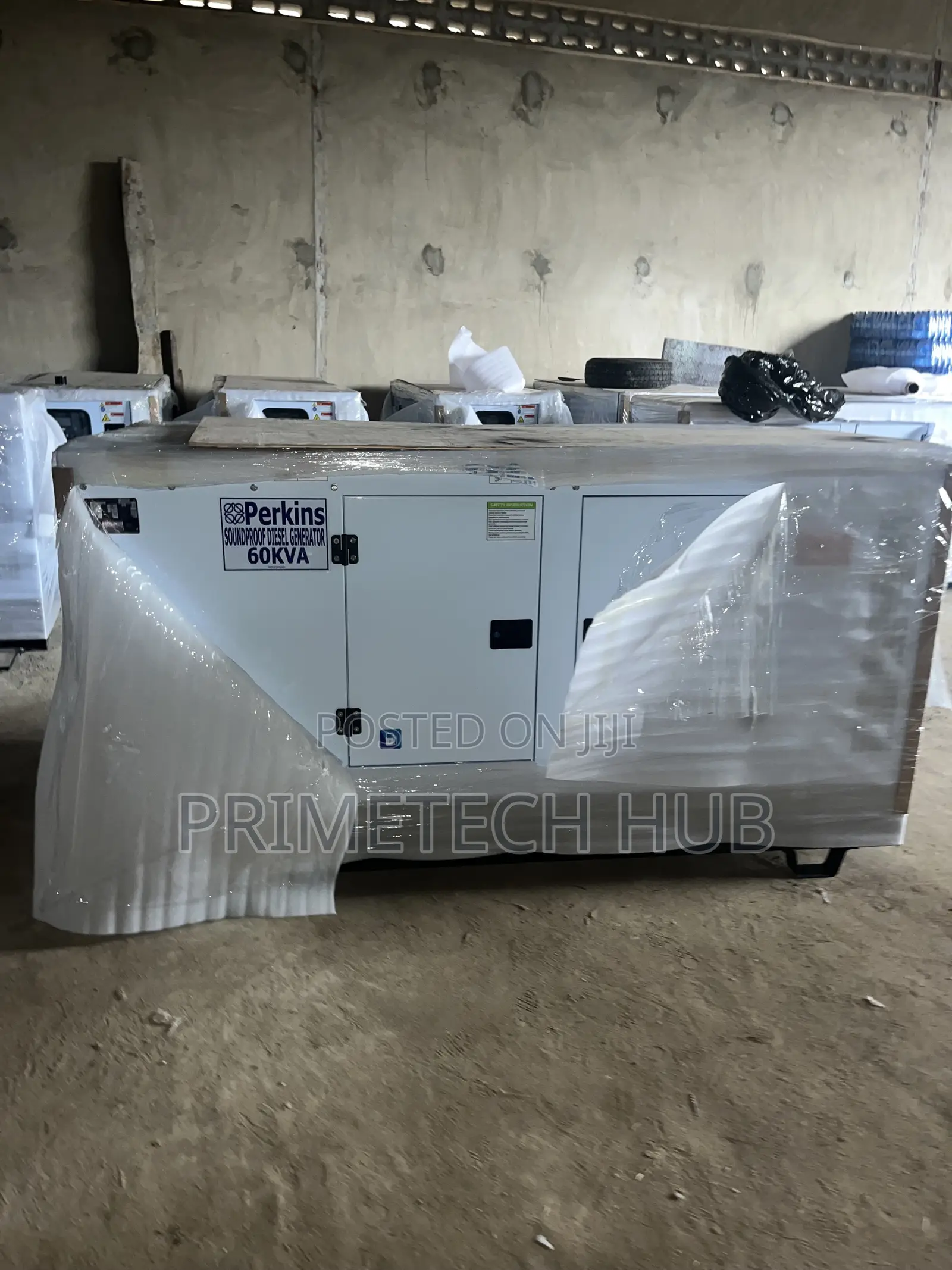New in 60kva Perkins Generator With Two Years Warranty