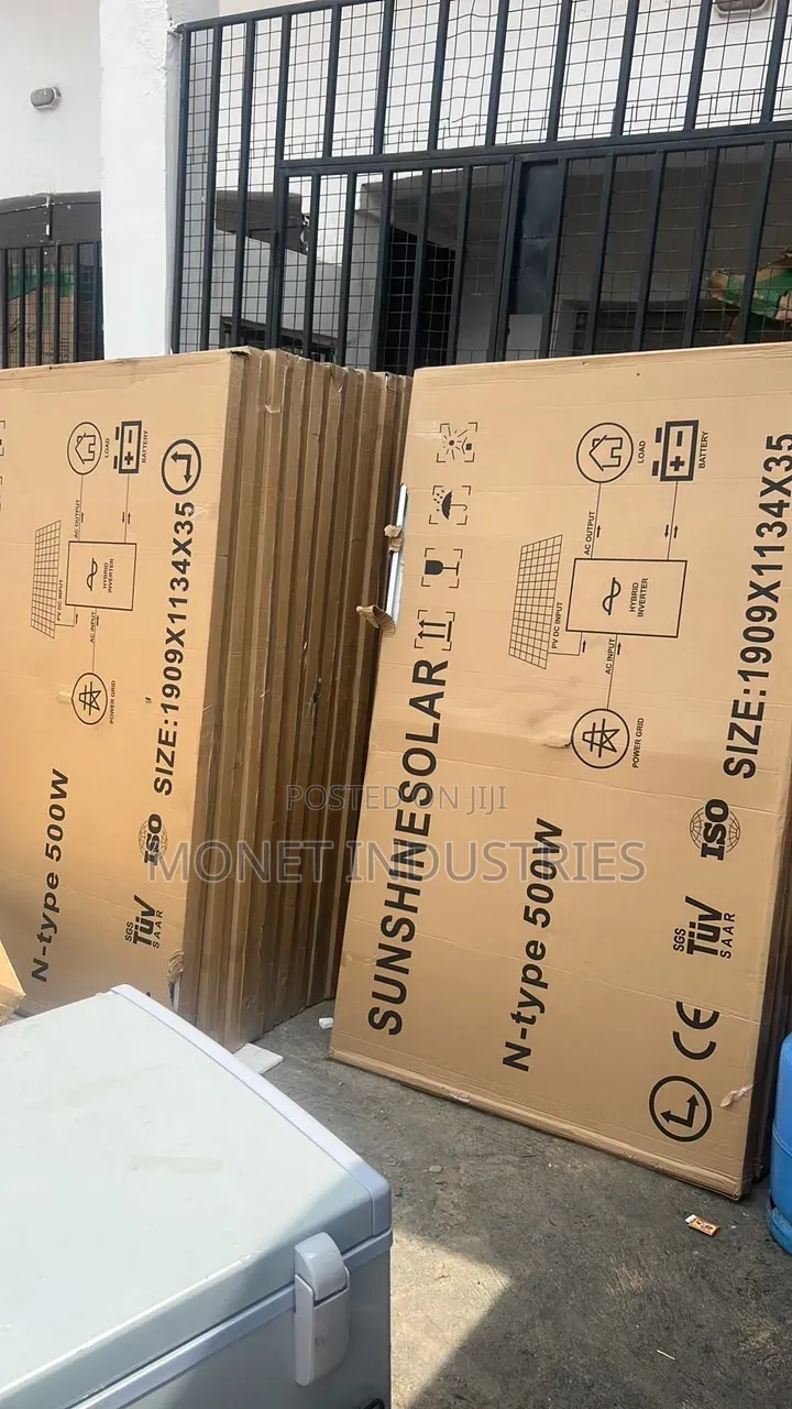 500w Sunshine Half Cut Mono Solar Panels