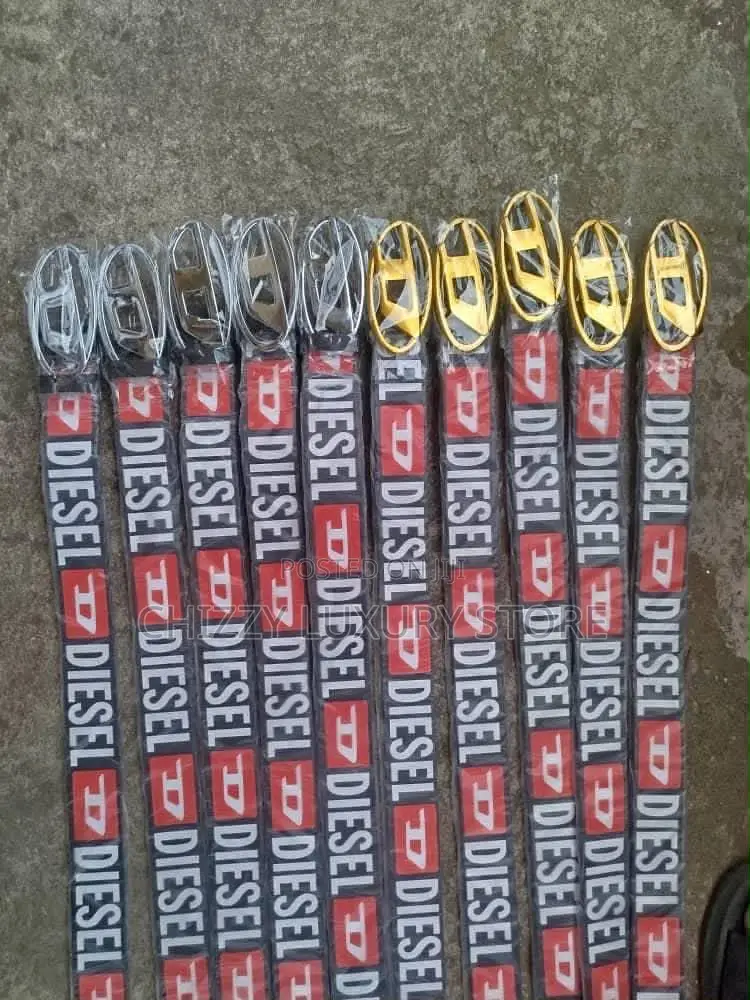 Diesel Quality Luxury Men Genuine Leather Belt