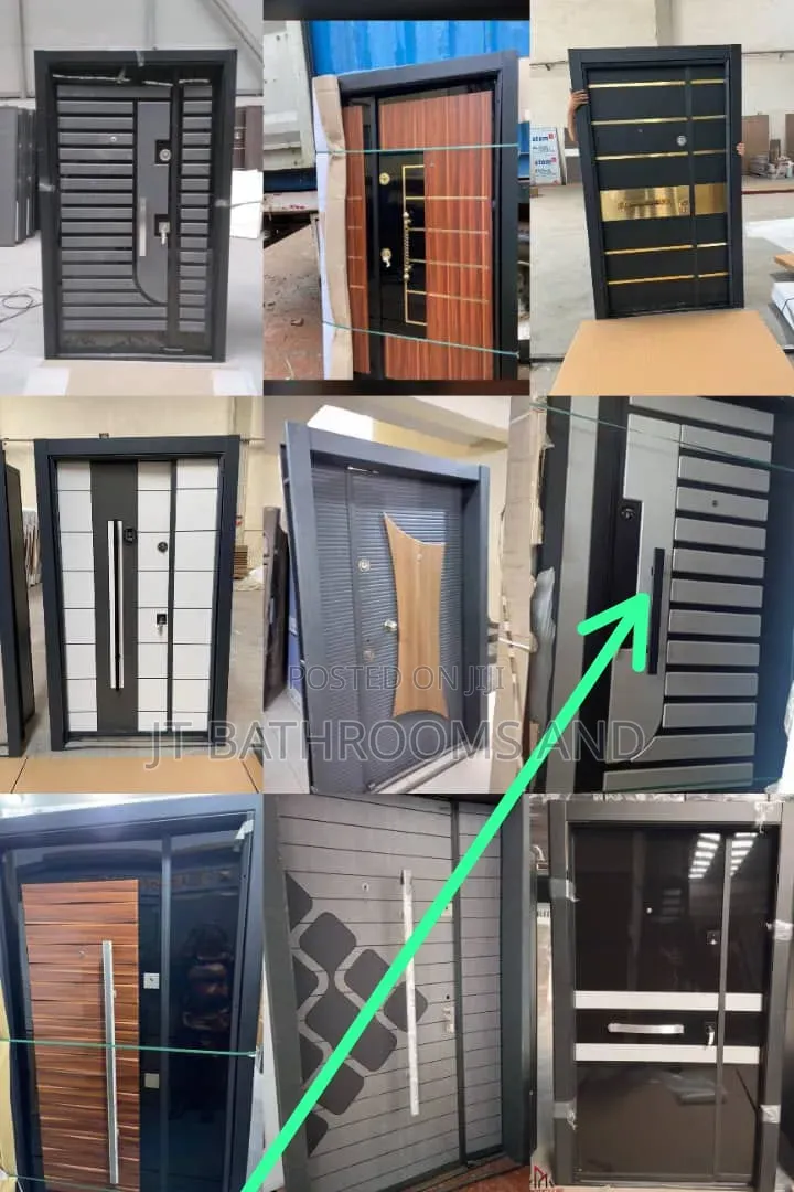 Luxury Double-Leaf Security Door Available!