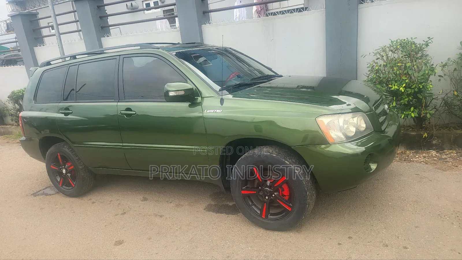 Toyota Highlander Base AWD 2003 Green