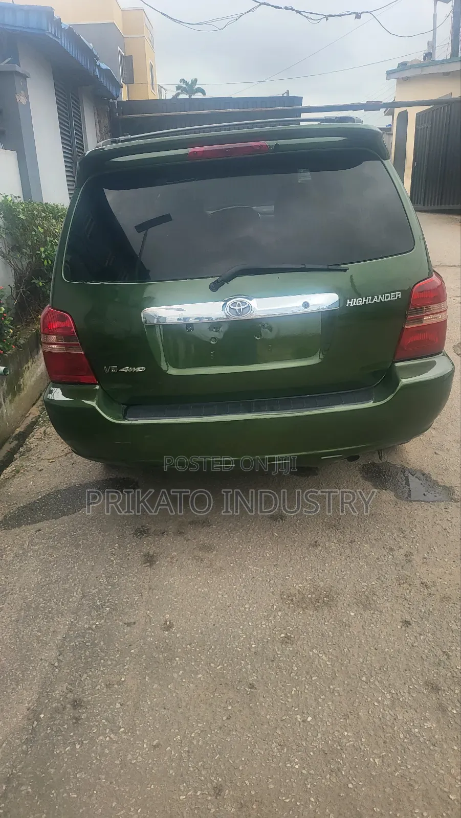 Toyota Highlander Base AWD 2003 Green