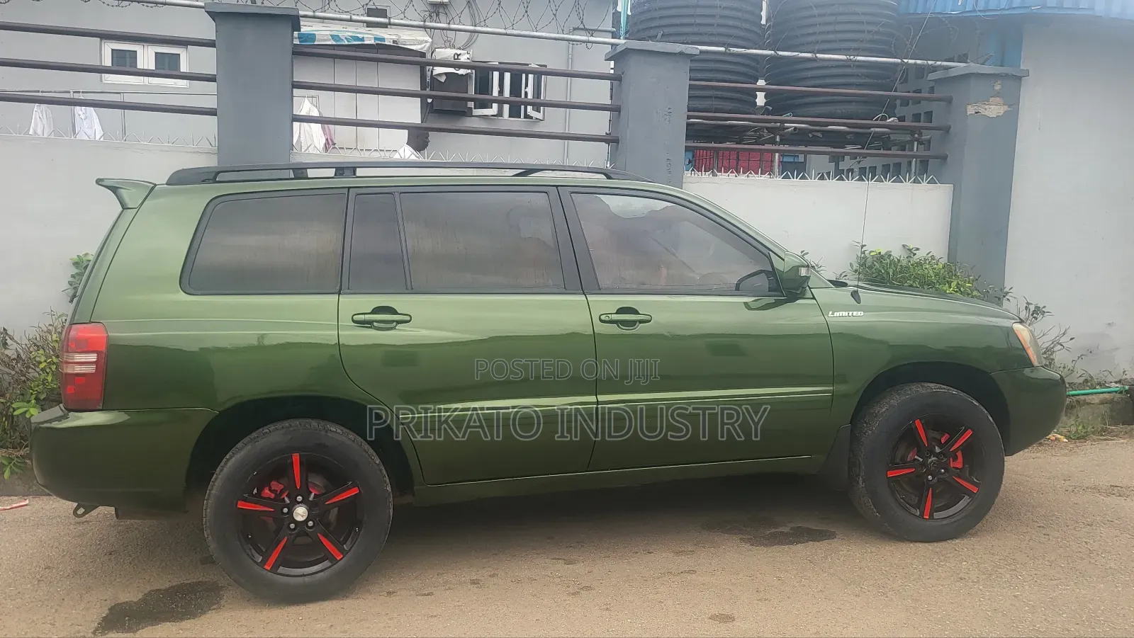 Toyota Highlander Base AWD 2003 Green