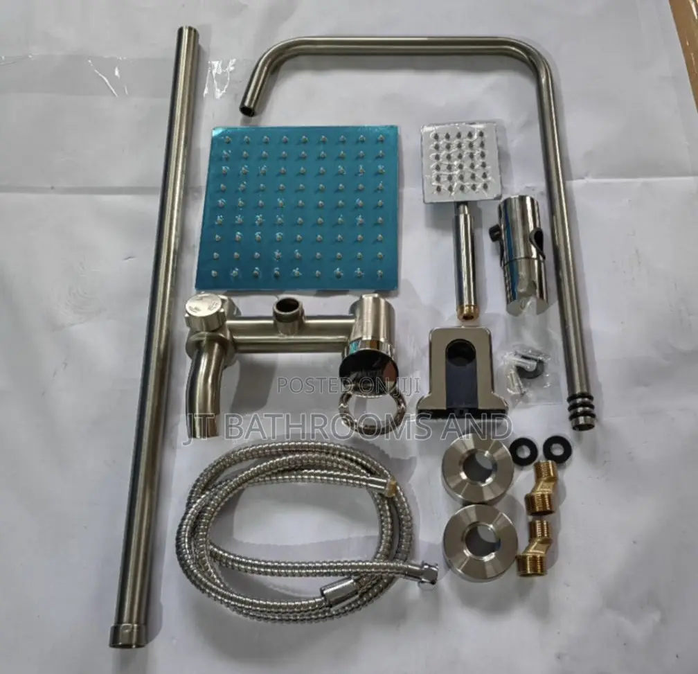 Brimix Standing Shower Rain Mixer With Shower Faucet Set