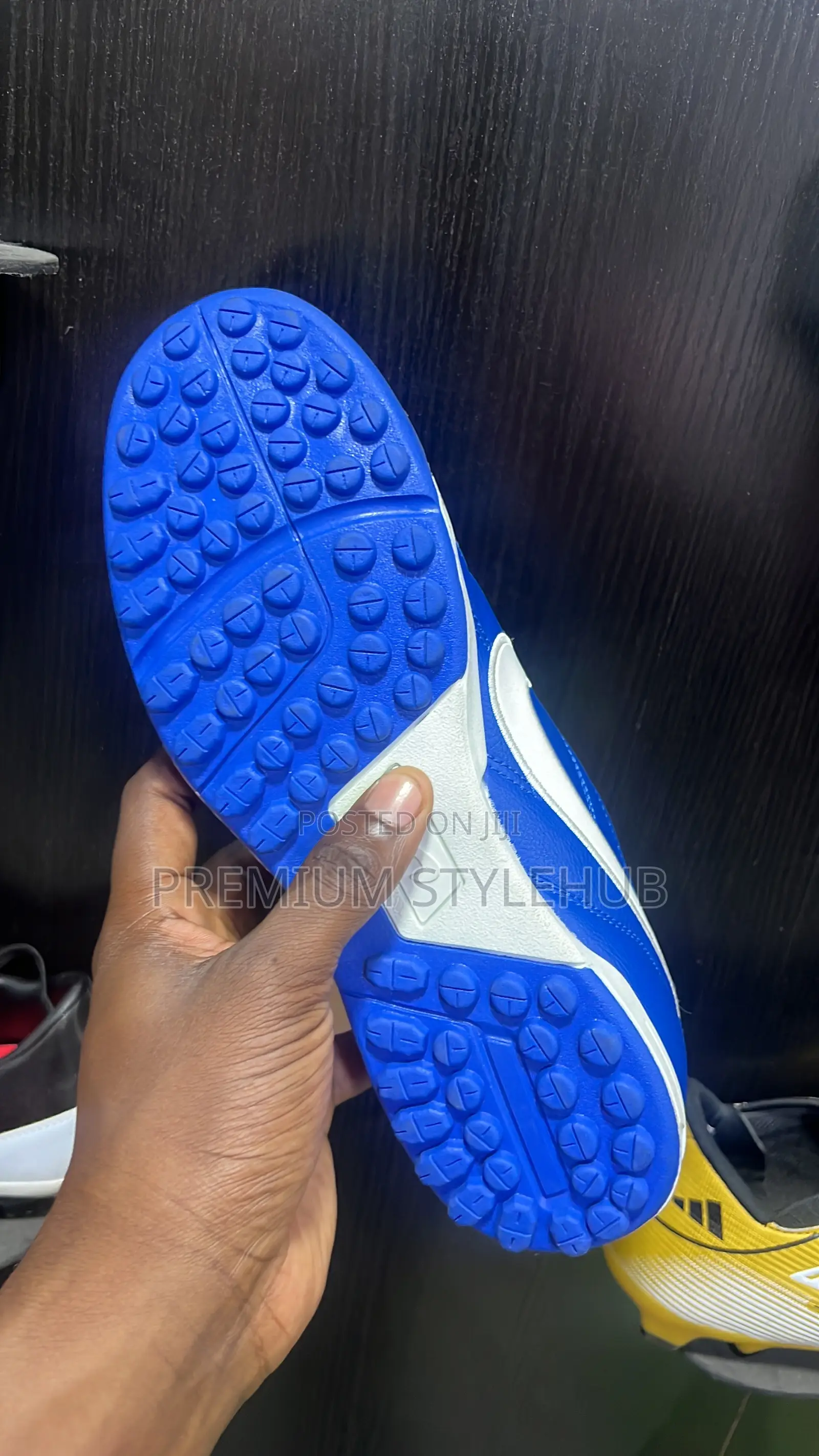 New Blue Tiempo Boots