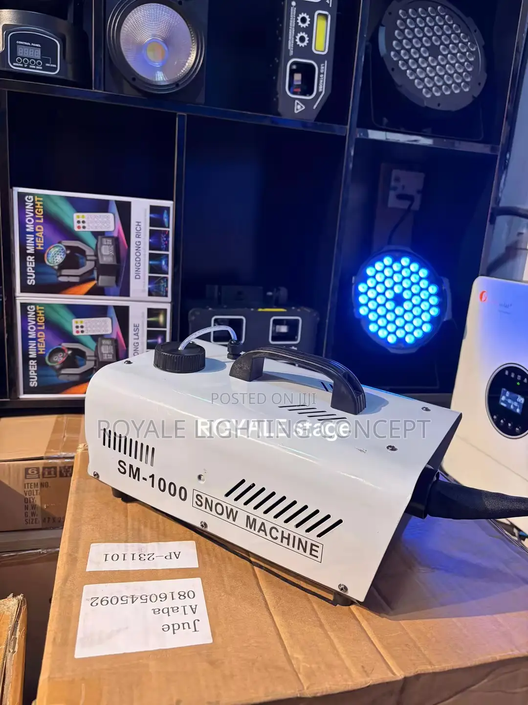 1000w Snow Machine