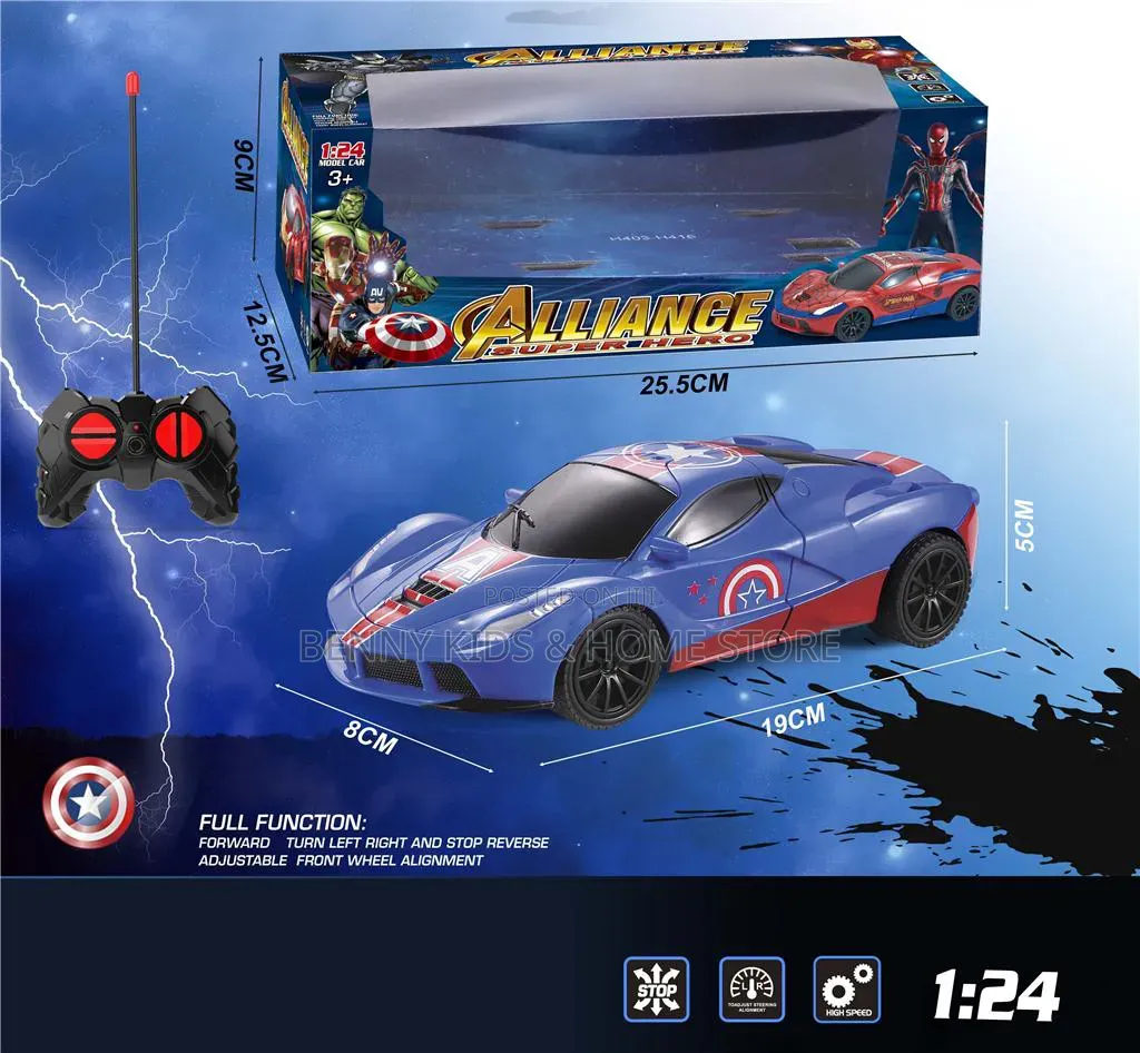 Character Alliance Remote Control Car
