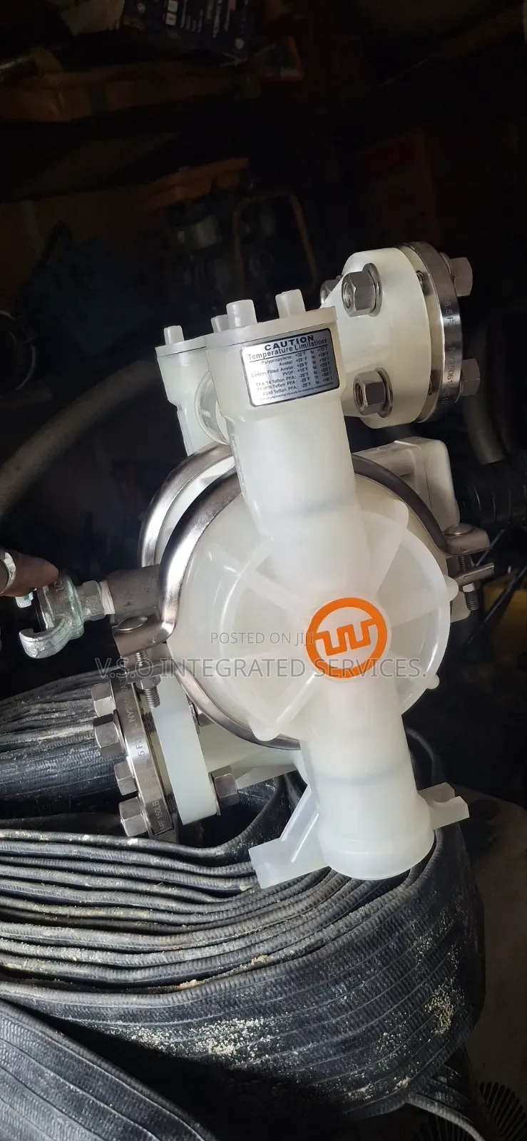 1" Teflon Wilden Double Diaphragm Pump