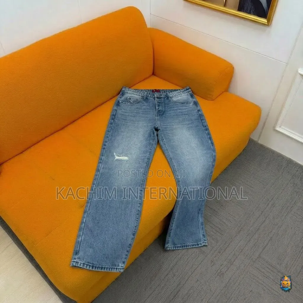 High Quality Men's Straight Jeans