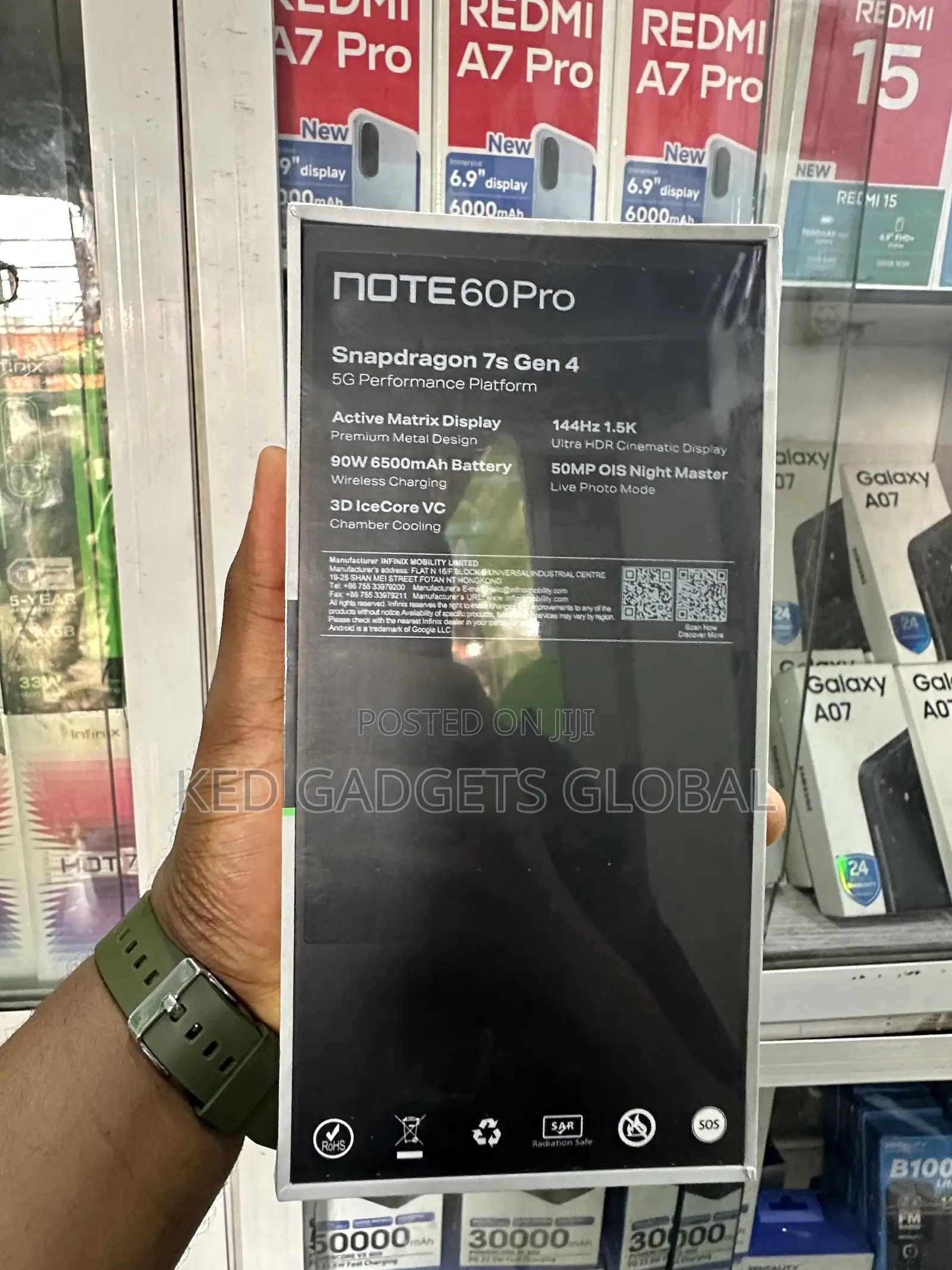 New Infinix Note 60 Pro 256 GB